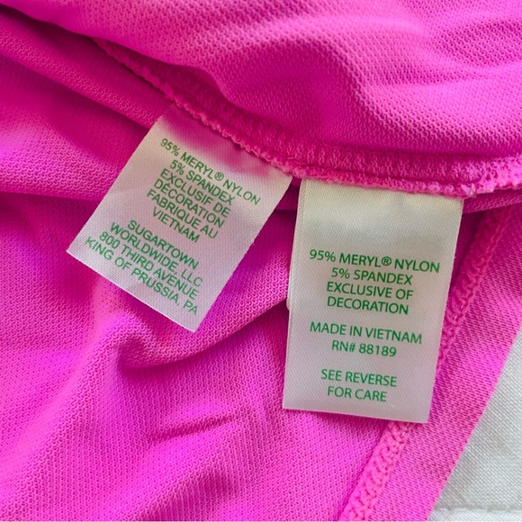 Lilly Pulitzer Women’s Pink Long Sleeve UPF+ Luxletic Hutton Polo - Picture 10 of 10